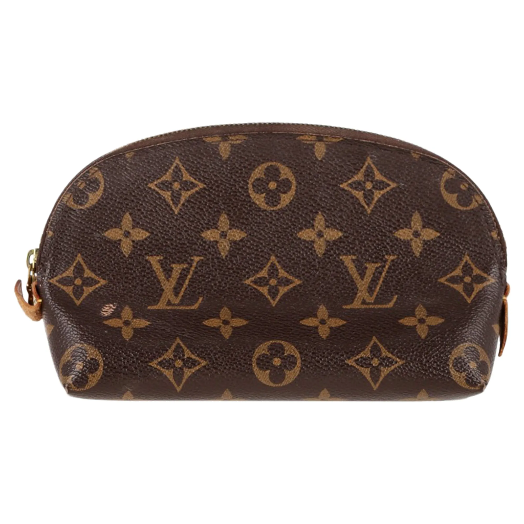 Louis Vuitton Cosmetic Monogram Pouch PM in Brown Canvas