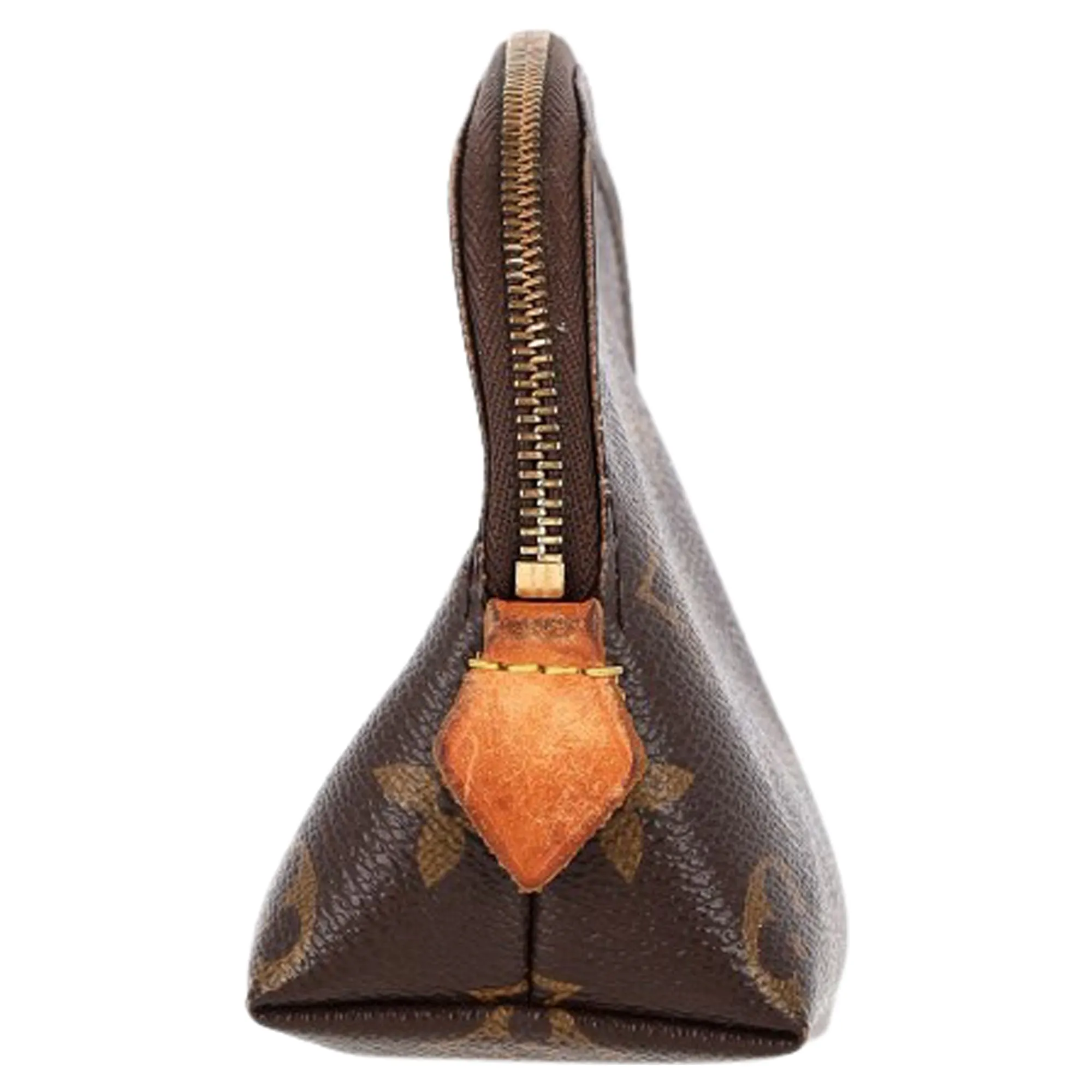 Louis Vuitton Cosmetic Monogram Pouch PM in Brown Canvas