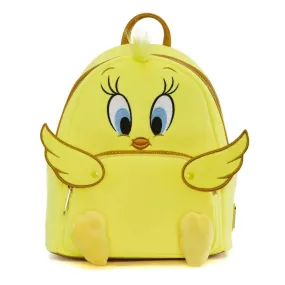 Loungefly x Looney Tunes Tweety Bird Plush Mini Backpack