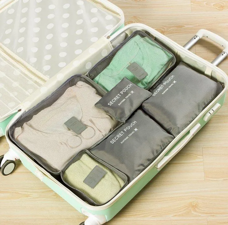 Luggage Packing Organizer Set (6PC)