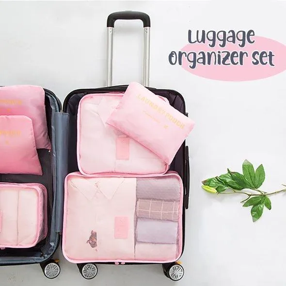 Luggage Packing Organizer Set (6PC)