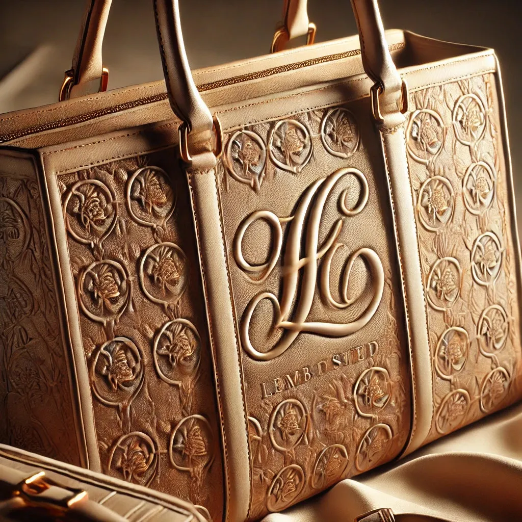 Luxury 4-Piece Embossed Vegan Leather Tote Set – Designer-Inspired Handbags