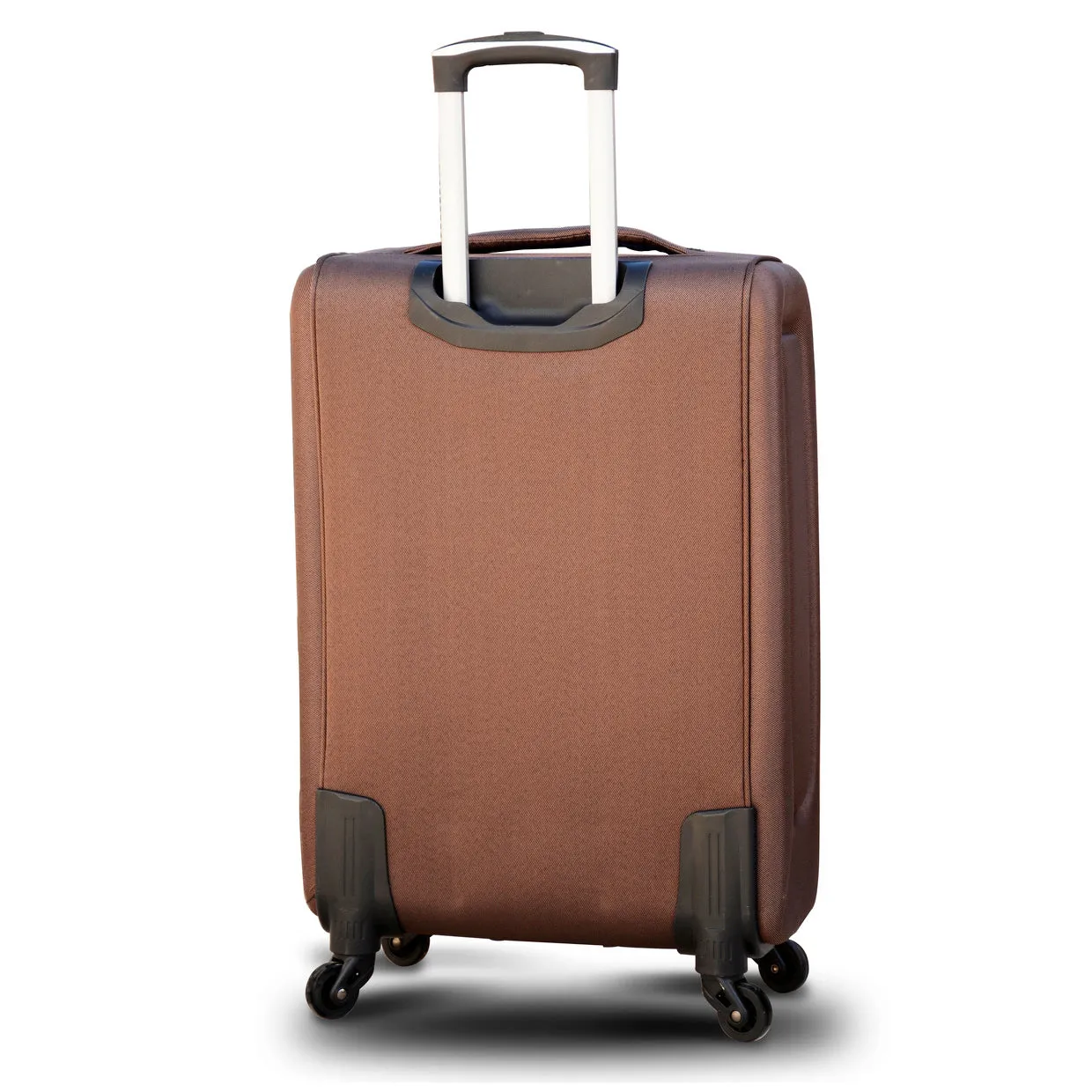 New ACE Best Coffee 4 Wheels Soft Material Lightweight Luggage | 4 Pcs Set 20, 24, 28 and 32 Inches