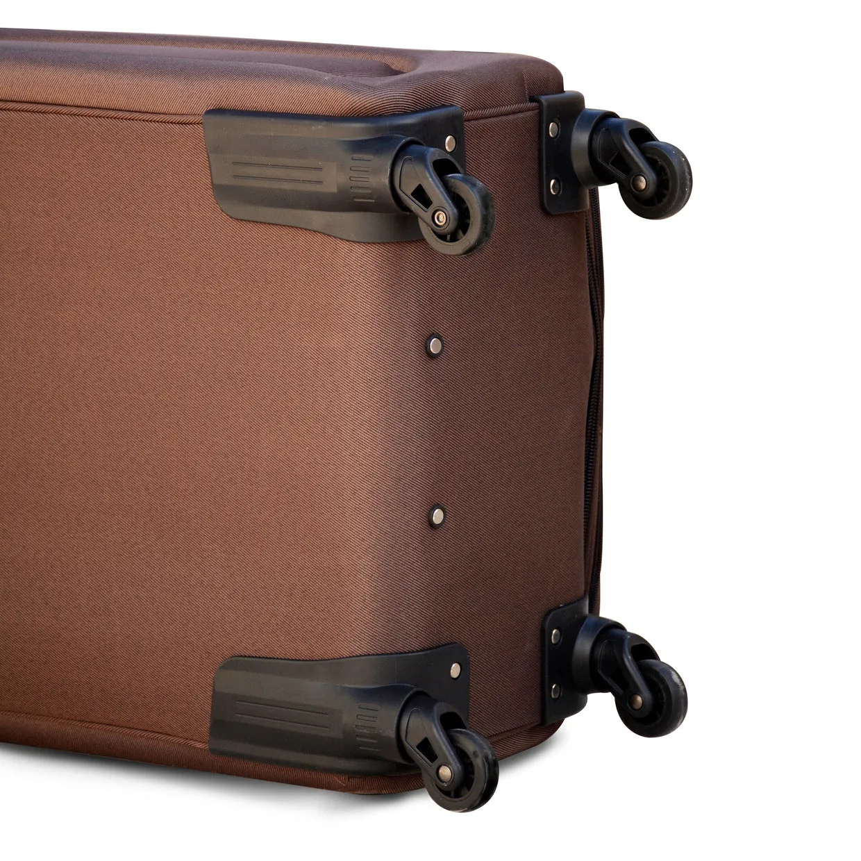 New ACE Best Coffee 4 Wheels Soft Material Lightweight Luggage | 4 Pcs Set 20, 24, 28 and 32 Inches