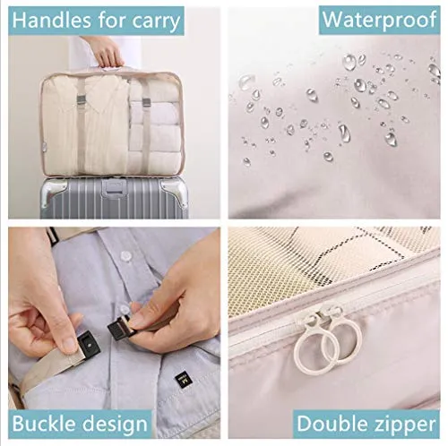 OEE Luggage Packing Organizers Packing Cubes Set for Travel …
