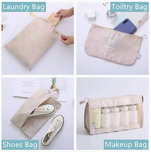 OEE Luggage Packing Organizers Packing Cubes Set for Travel …