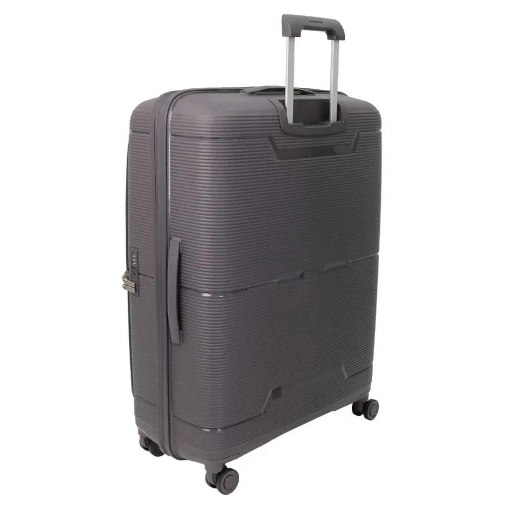 Pierre Cardin Hard Shell Suitcase Large 80cm - Graphite