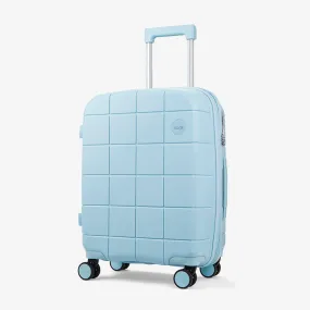 Pixel Small Suitcase in Pastel Blue