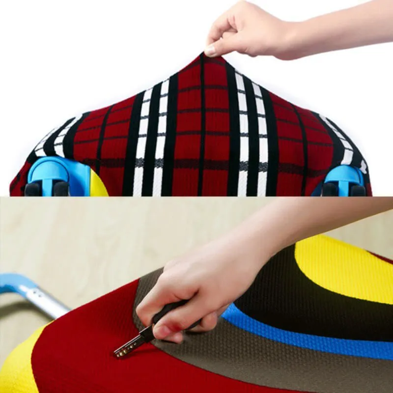 Rainbow Pineapple | Standard Design | Luggage Suitcase Protective Cover