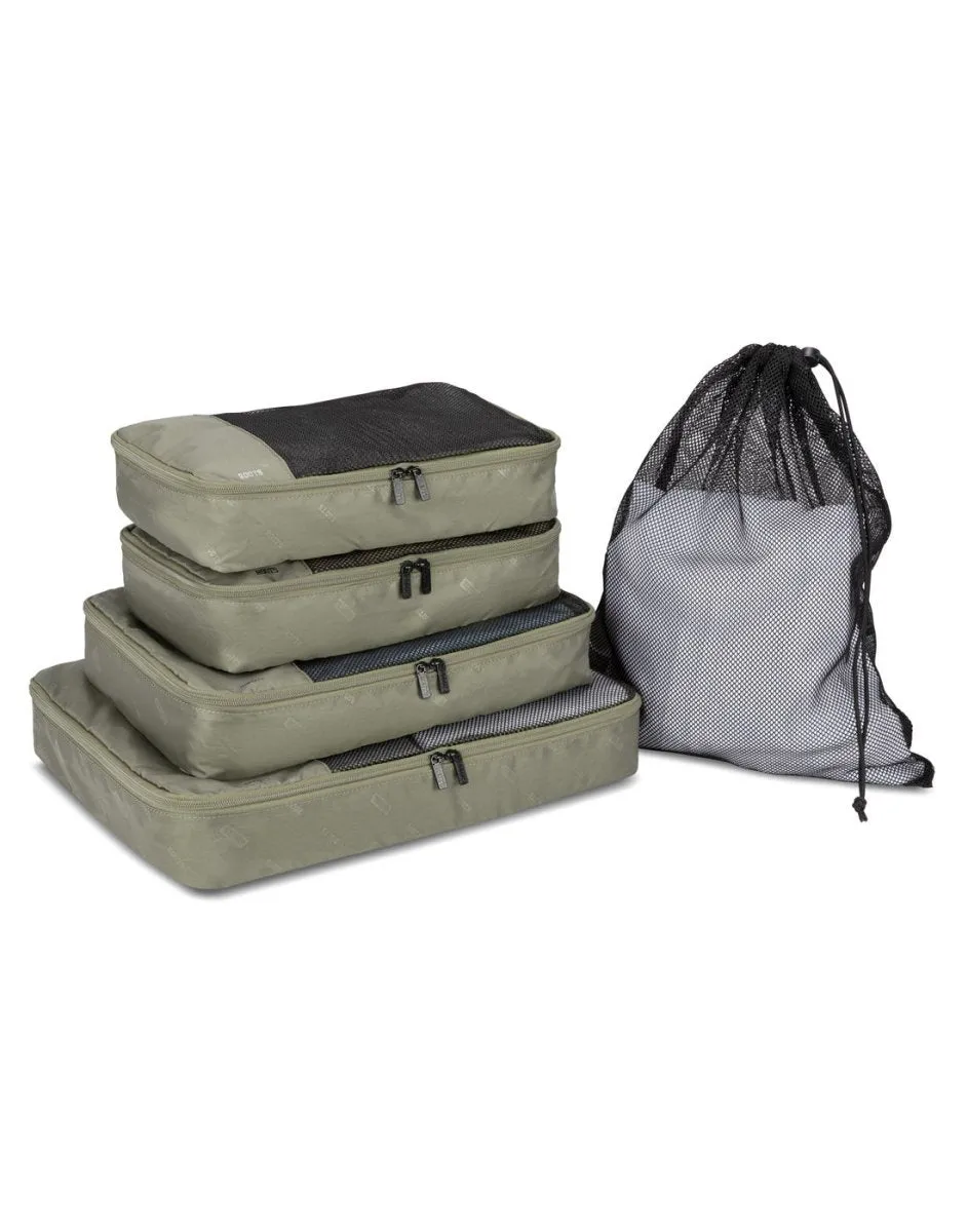 Roots Travel 5pc Packing Cube Set