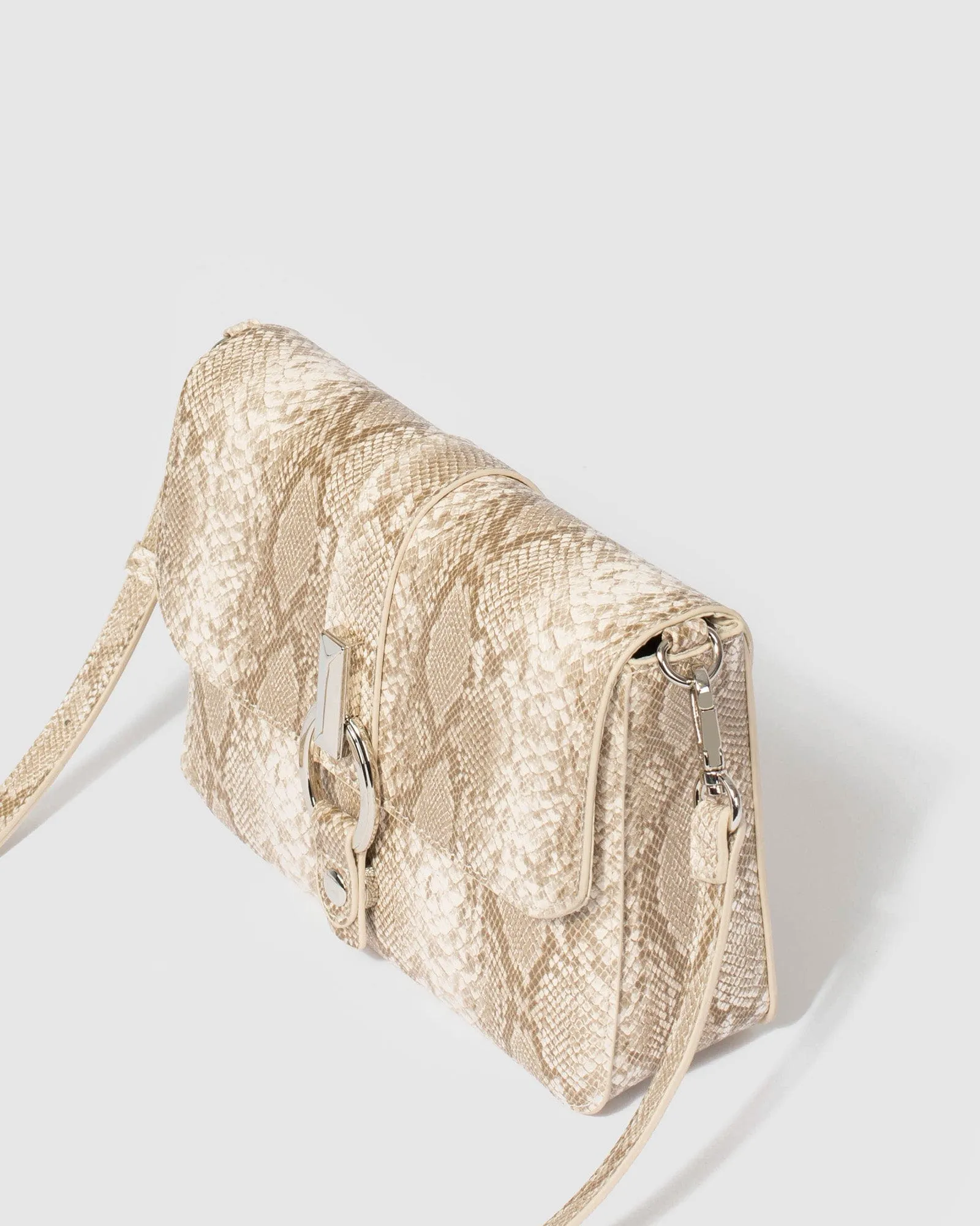 Snake Print Elissa Crossbody Bag
