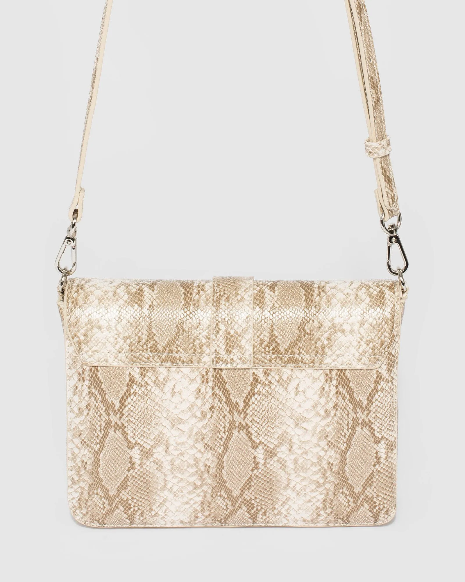 Snake Print Elissa Crossbody Bag