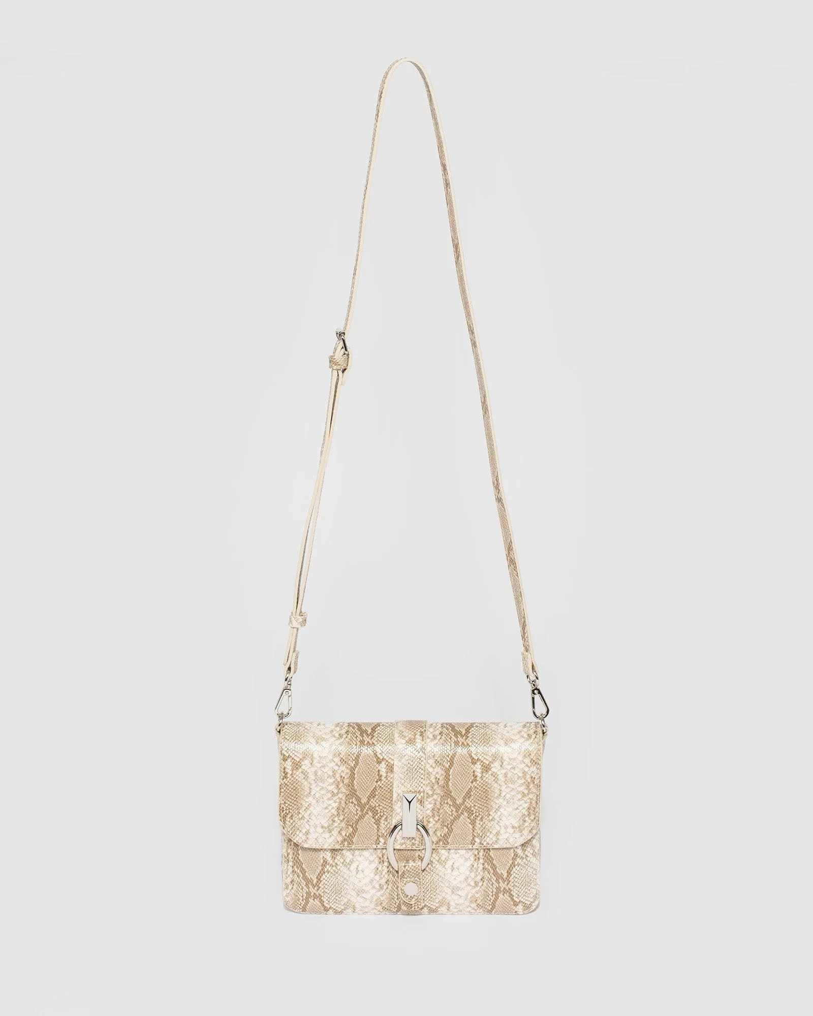 Snake Print Elissa Crossbody Bag