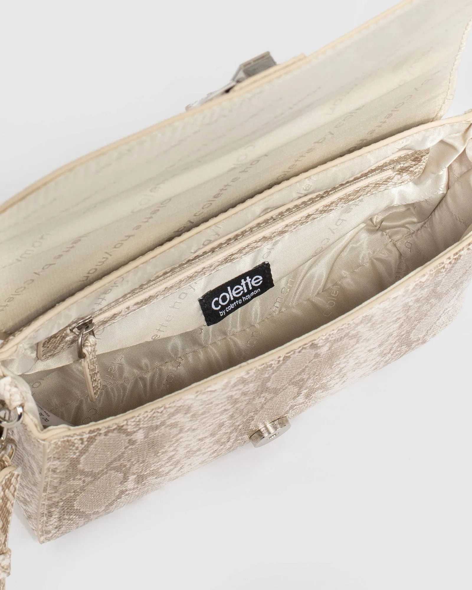 Snake Print Elissa Crossbody Bag