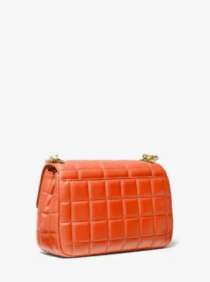 SoHo Large Quilted Leather Shoulder Bag