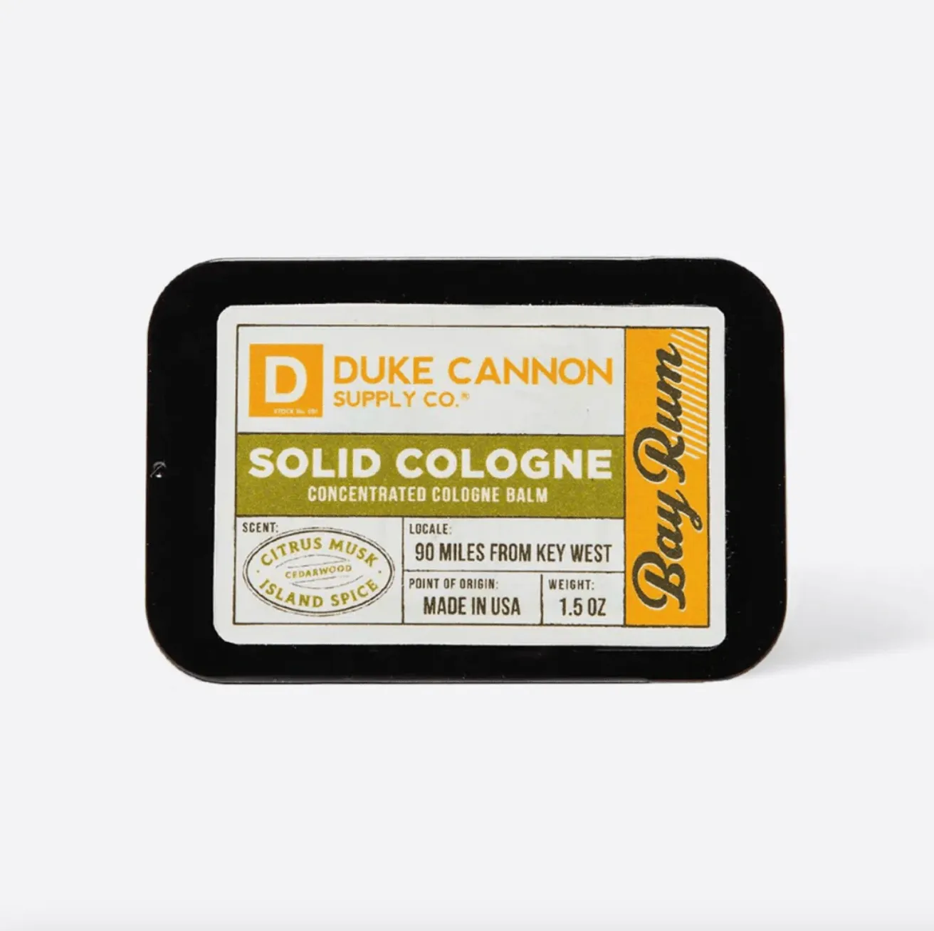 SOLID COLOGNE - BAY RUM