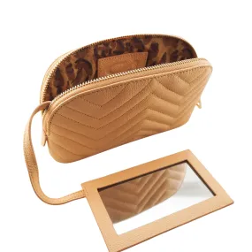 Sophia Makeup Purse | Sand