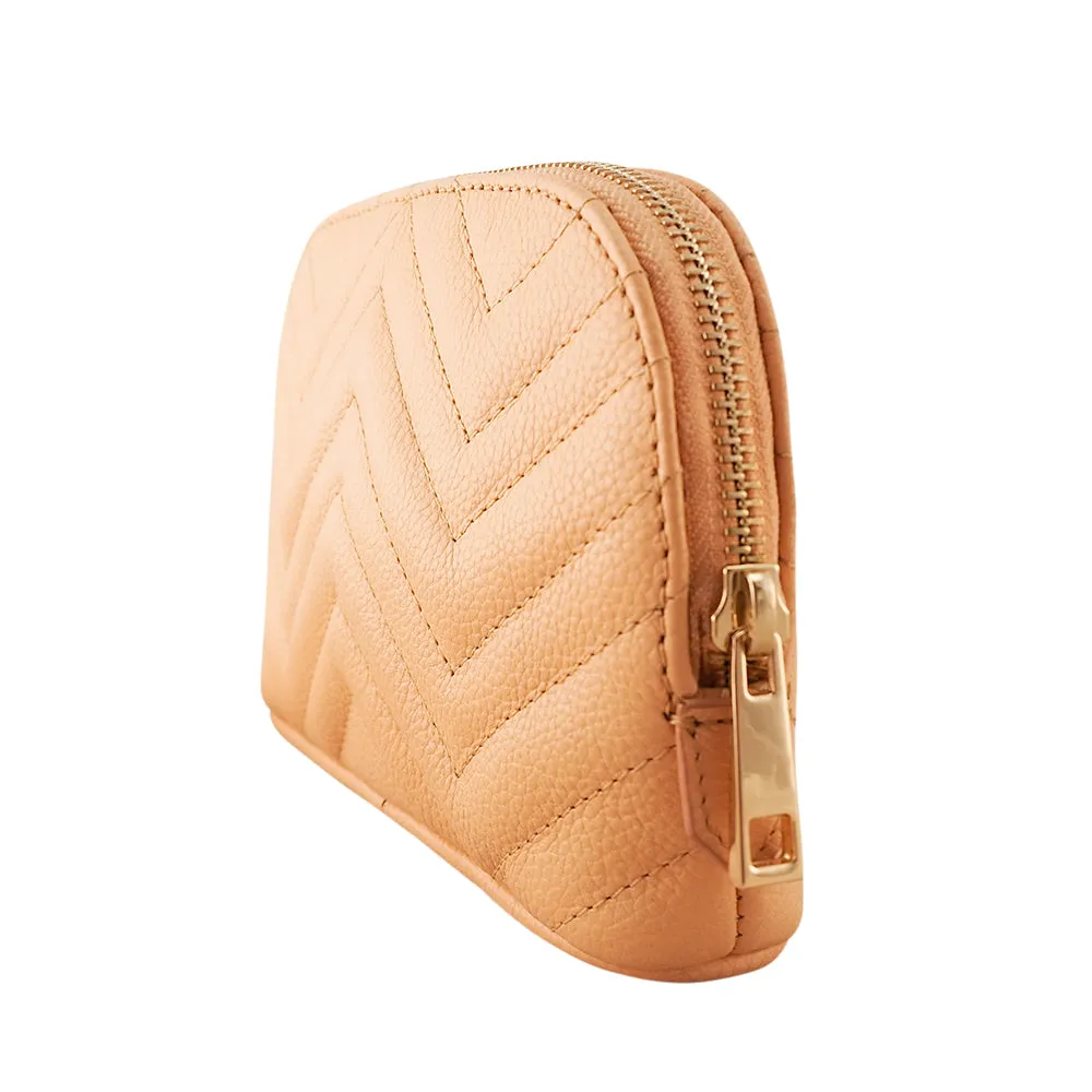 Sophia Makeup Purse | Sand