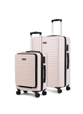 StarkPro Combo | Ivory | CabinPro Large Hard Luggage