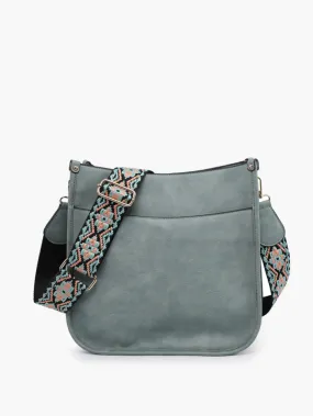 Teal Chloe Crossbody W/ Strap