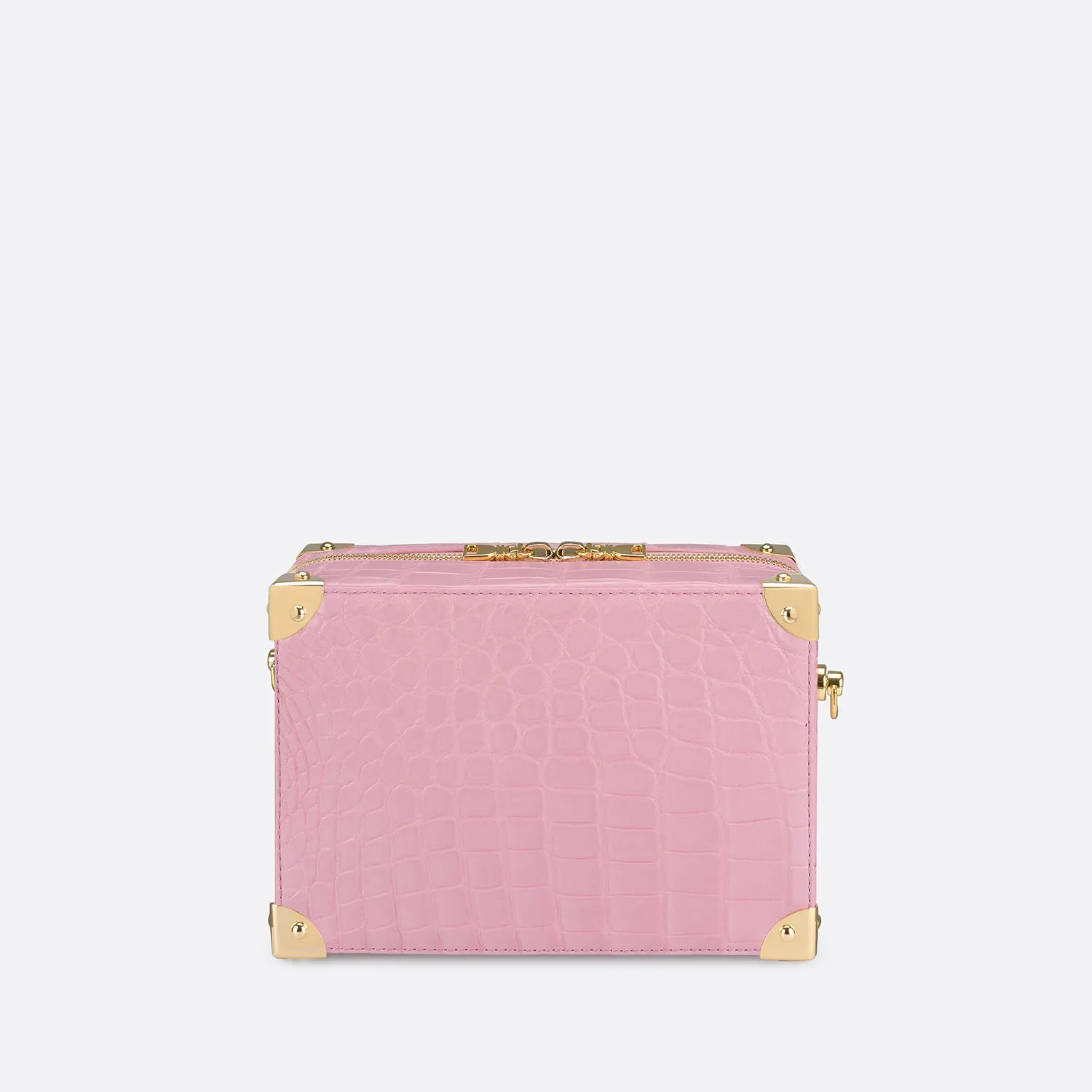 UNSIGNED APPLIQUÉ BOX CROSSBODY BAG