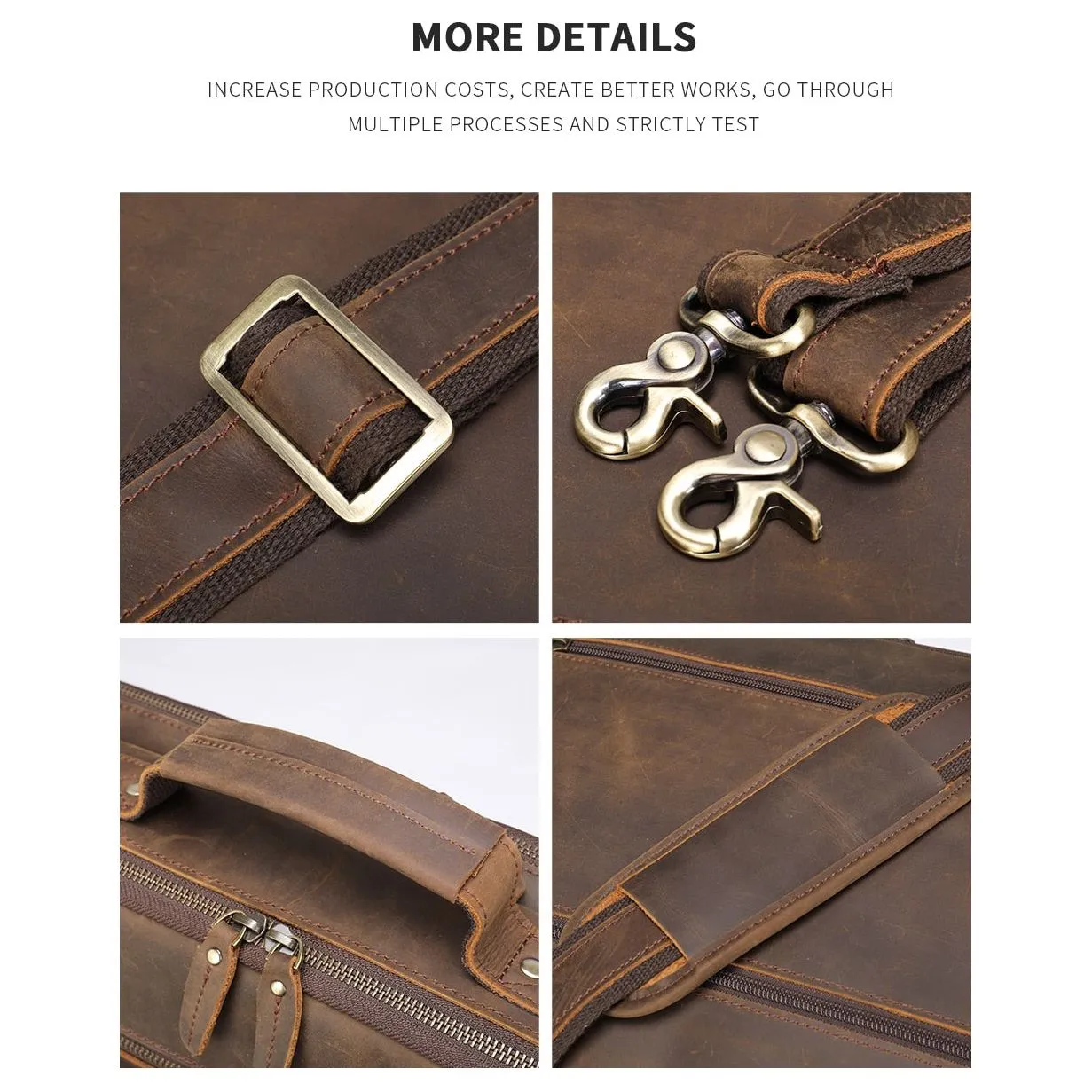 Veltique Office Briefcase Elegance
