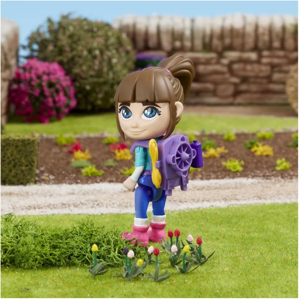 Vet Squad - Yara & Luna The Rabbit -  3 inch articulated vet figure - Pet and accessories included - Suitable for 4 years and above